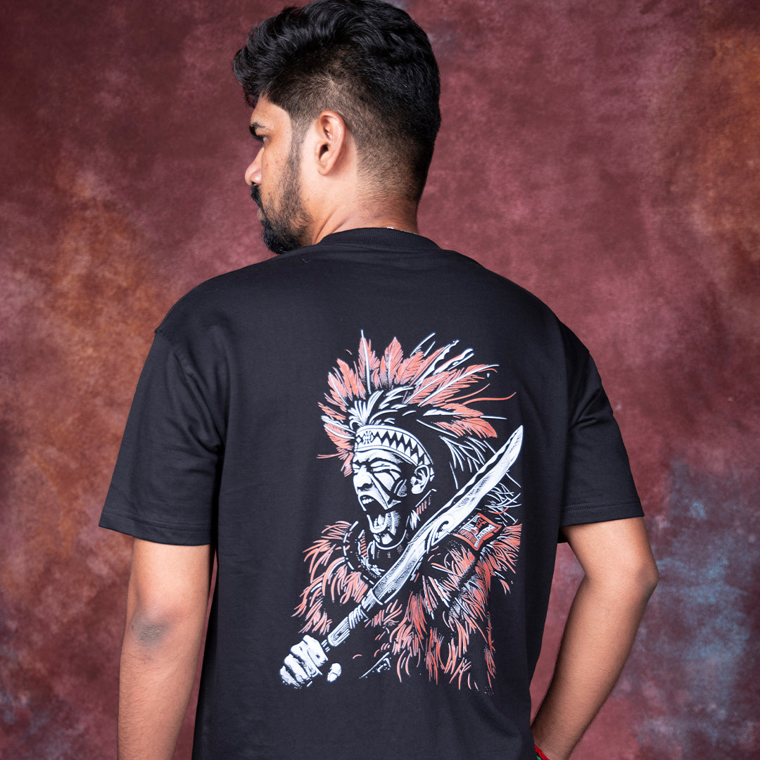 HAKA DANCE OVERSIZE T-SHIRT