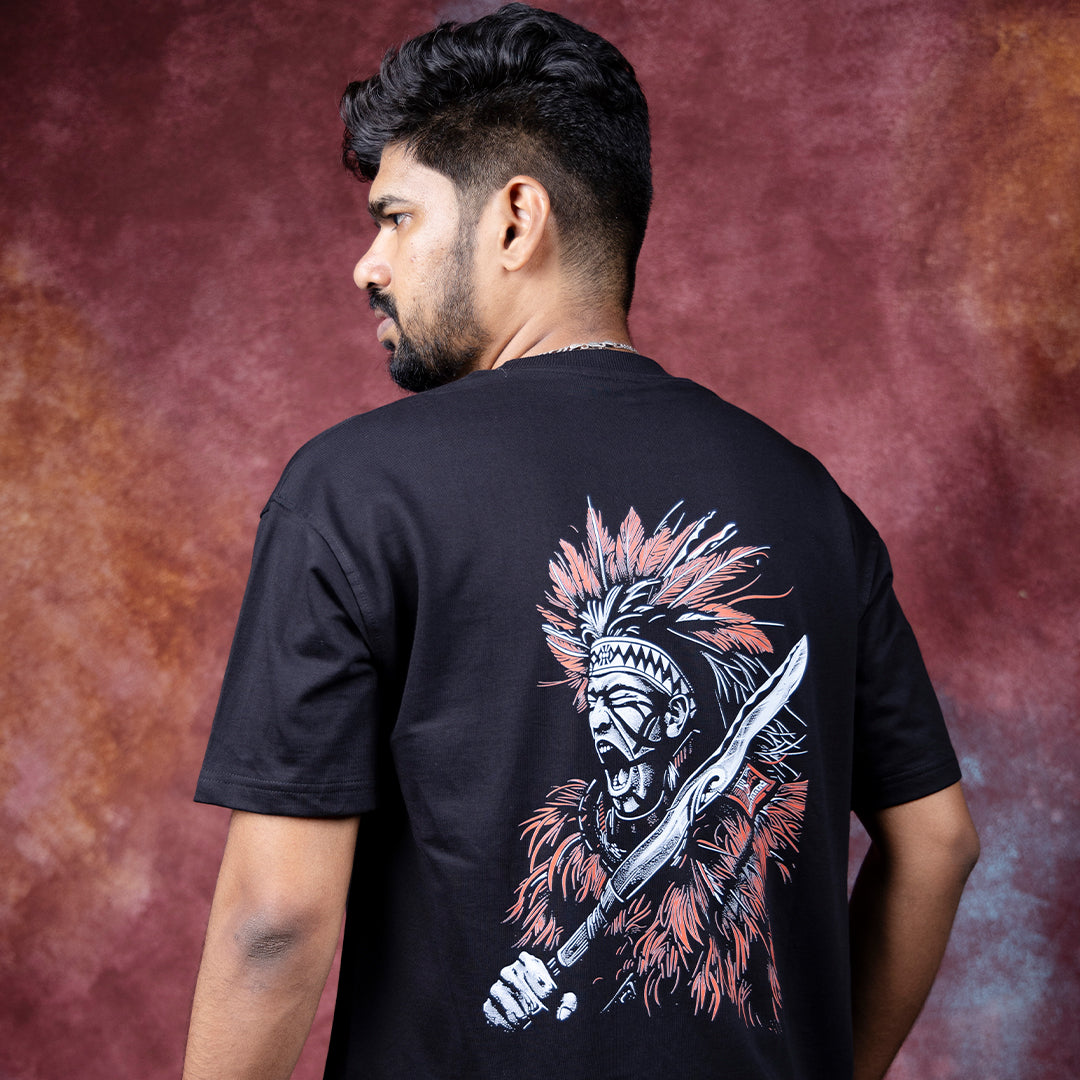 HAKA DANCE OVERSIZE T-SHIRT